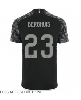 Günstige Ajax Steven Berghuis #23 3rd trikot 2023-24 Kurzarm